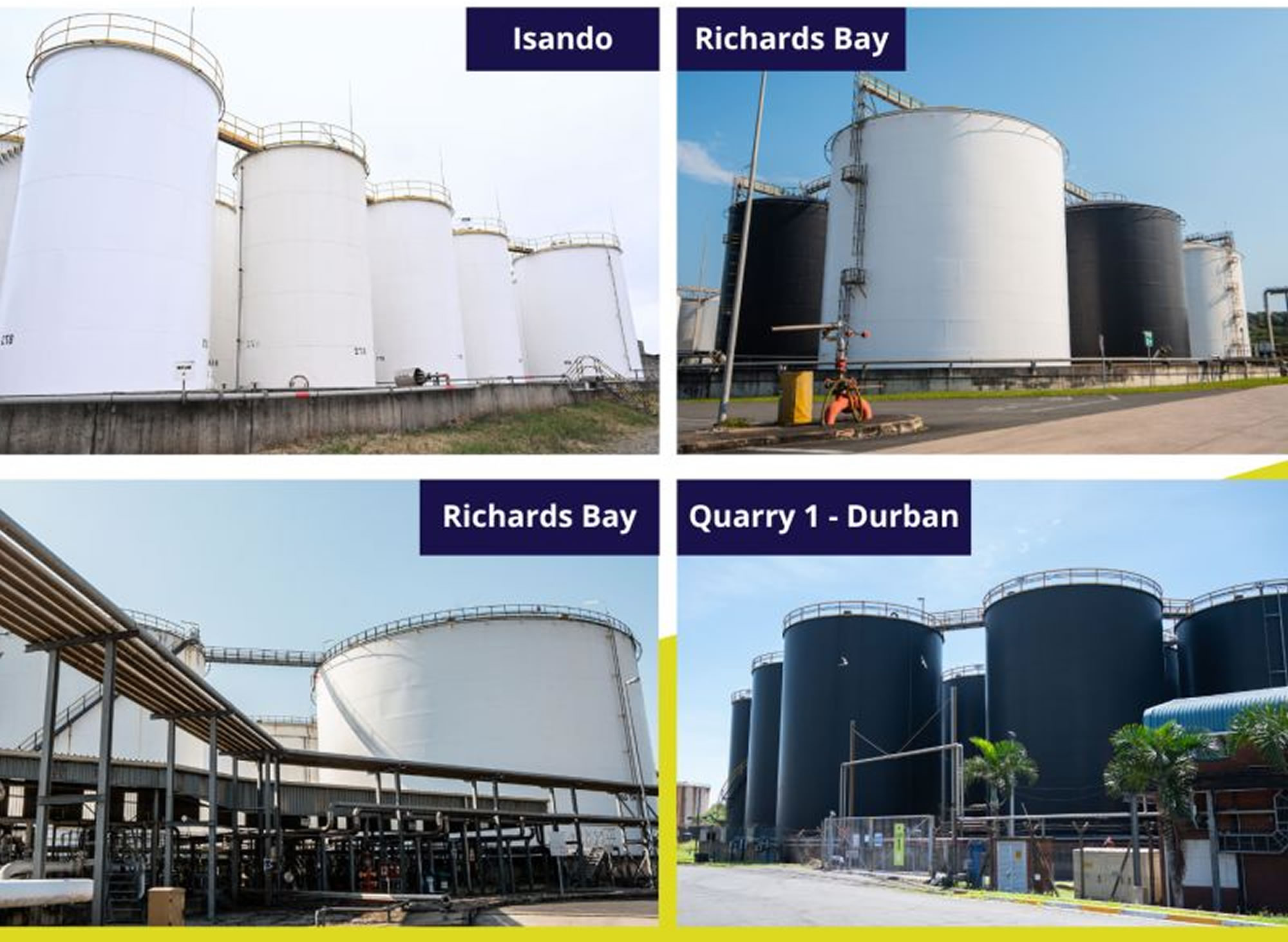 Bidvest Tank Terminals Industrial Infrastructure